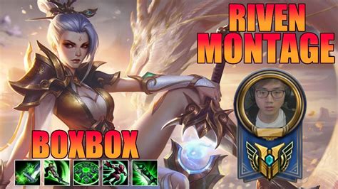 Boxbox Riven Montage Na Riven Youtube