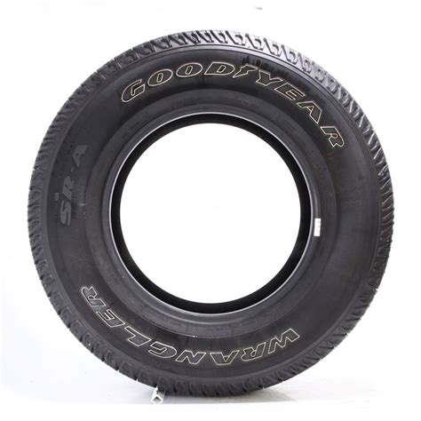 Set Of 4 Driven Once 25575r17 Goodyear Wrangler Sr A 113s 11 1232