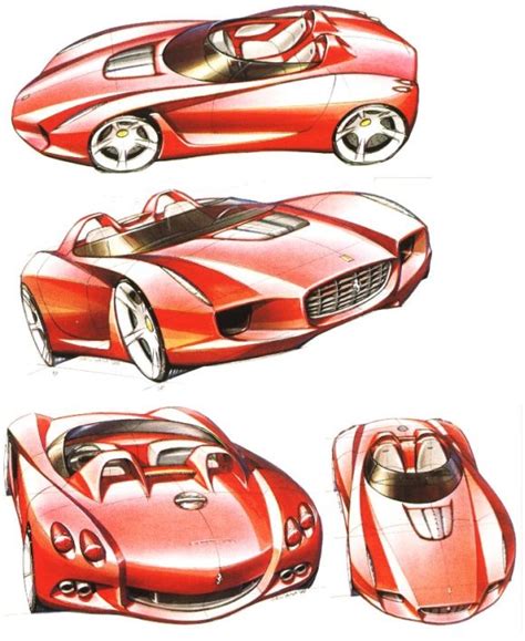 Ferrari Concept Design Sketch Concept Cars Car Design Sketch