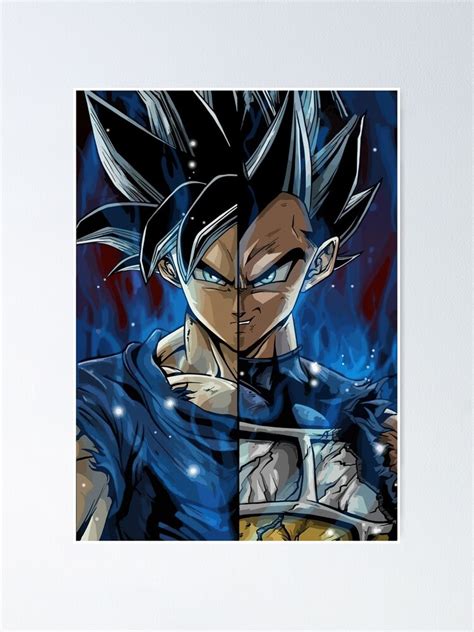 Son Goku Vs Vegeta Poster For Sale By MichaelOlive63 Redbubble