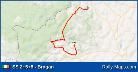 SS 2 5 8 Bragan Stage Map Monaghan Stages Rally 1994 Rally Maps