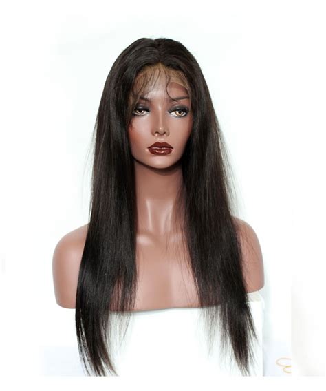 Silky Straight 13x4 Lace Front Human Hair Wigs 180 Density