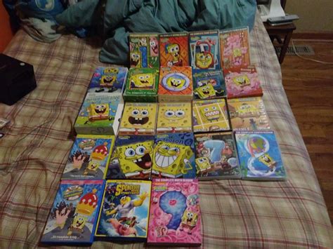 My Current Spongebob Dvd Collection