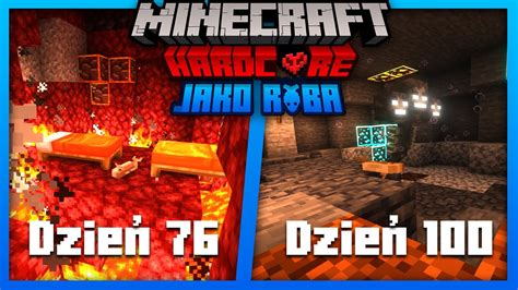 Przeżyłem 100 Dni Będąc RybĄ W Minecraft Hardcore Youtube