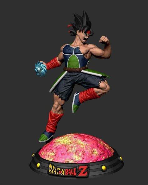 Bardock Power Diorama Statue Stl Files For D Print D Kiee Shop