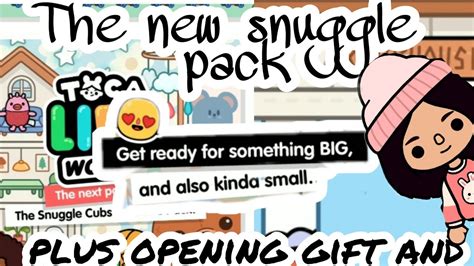 The New Snuggle Cubs Pack Comming Soon In Toca Life World Youtube