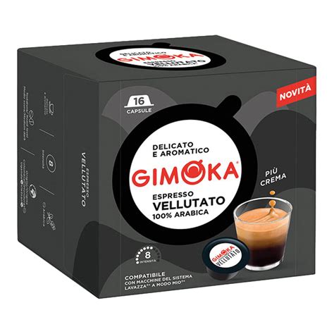 Gimoka Vellutato Kapslar Till Lavazza A Modo Mio F R Kr