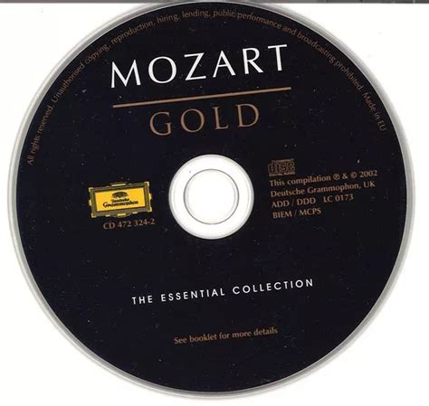 Wolfgang Amadeus Mozart Or Mozart The Essential Collection Cd Comp Eur 1763 Picclick Fr