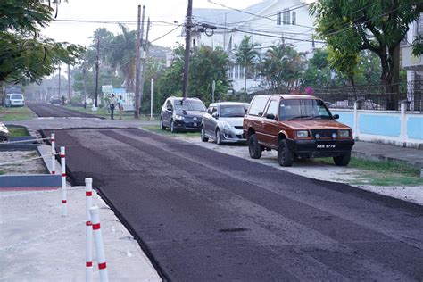 Peter Rose St gets facelift - Stabroek News