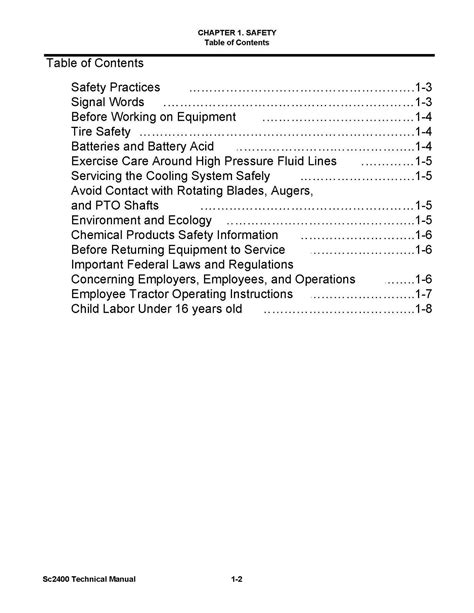 2400 Tractor Workshop Service Repair Manual Cub Cadet Yanmar SC Series