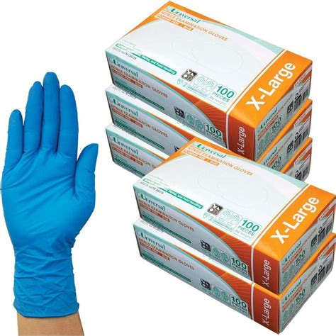 Universal Nitrile Gloves Powder Free Blue Xlarge Box X Woolworths