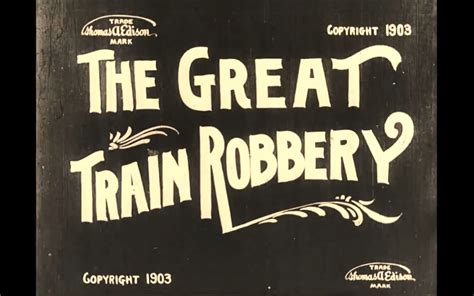 【第一部西部片】火车大劫案 The Great Train Robbery 1903 哔哩哔哩 Bilibili