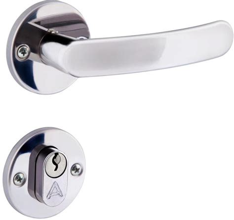 Fechadura De Porta Externa Premium Inox Alian A Fechadura