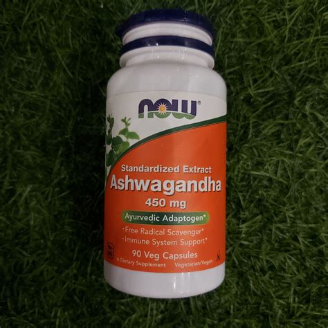 Jual Now Foods Ashwagandha 450 Mg 90 Capsules L Depresi Stress Dan