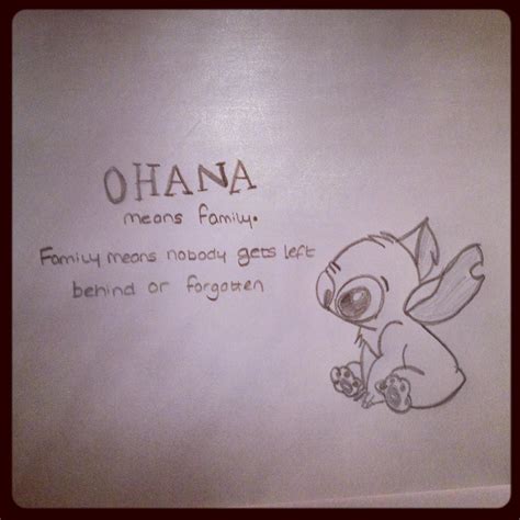 Ohana - Lilo and Stitch by maunstar on DeviantArt