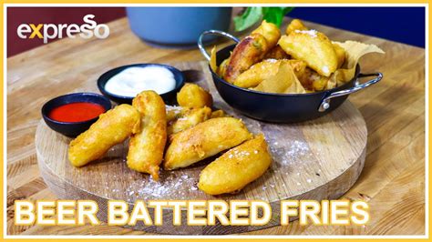 How To Make Beer Battered Fries YouTube