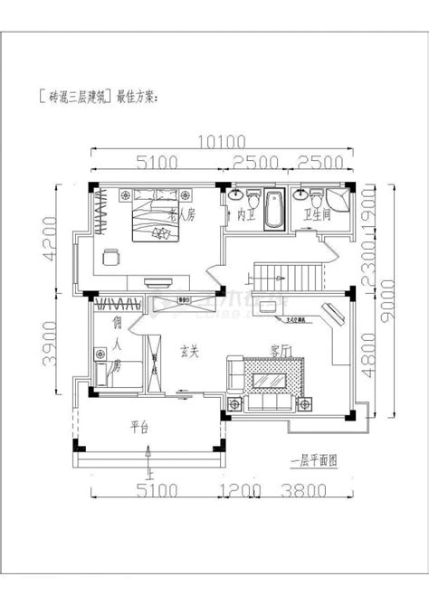 某地区经典独豪华栋别墅建筑方案设计施工cad图纸（含效果图）别墅建筑土木在线