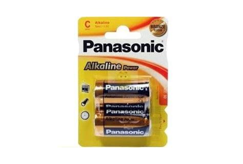 Panasonic Bronze Pila Alkalina C Lr Blister