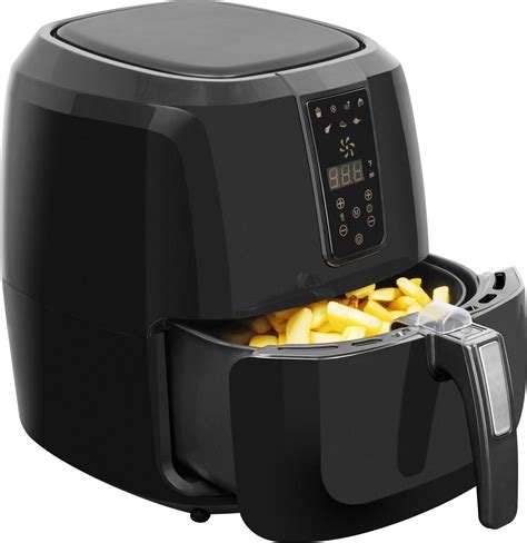 Customer Reviews Chef Di Cucina Nutri Airfry 55l Digital Air Fryer Black Naf 5 Best Buy