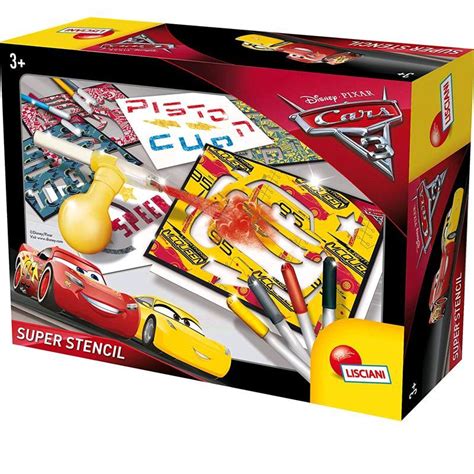 Piatnik Cars 3 Super Stencil 60405 Spar Toys