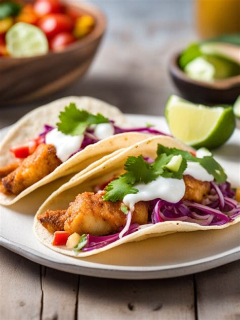 Crispy Baja Fish Tacos Recipe Beyond The Bayou Blog