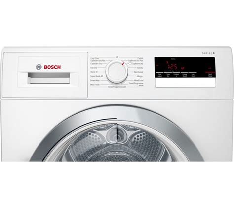 Buy Bosch Serie Wtn Gb Condenser Tumble Dryer White Free