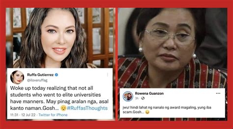 Ruffa Gutierrez At Cong Rowena Guanzon May Patutsada Sa Isat Isa