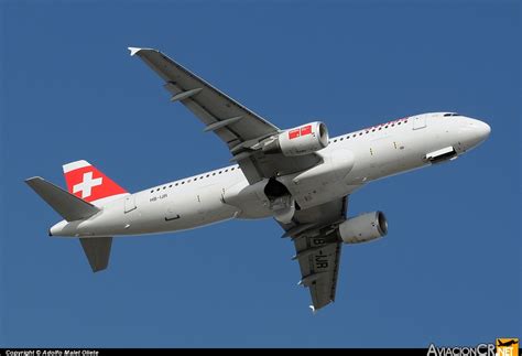 HB IJR SWISS Airbus A320 214 AviacionCR Net