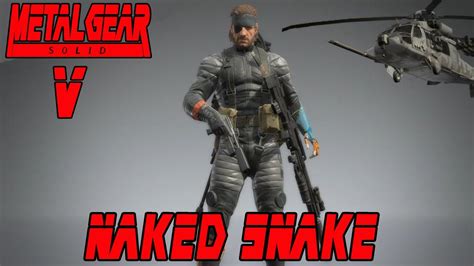 Metal Gear Solid V TPP Naked Snake Costume DLC Gameplay YouTube