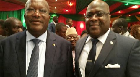 U A F Lix Tshisekedi Condamne Le Coup D Tat Au Burkina Faso