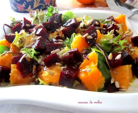 Ensalada De Remolacha Y Naranja