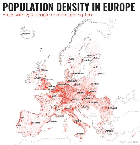 Population density in Europe : r/europe