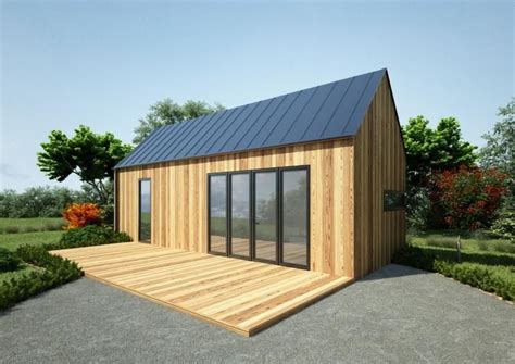 Domek letniskowy z antresolą House design Wooden house Outdoor