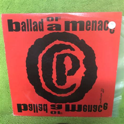 Cpo Ballad Of A Menace 12 Vinyl Single Ebay