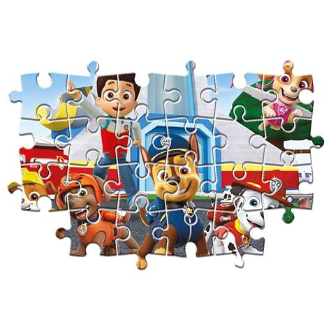 Puzzle Supercolor Maxi Pcs Patrulha Pata Clementoni