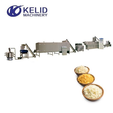 Panko Breadcrumbs Bread Crumb Production Processing Extrusion Line