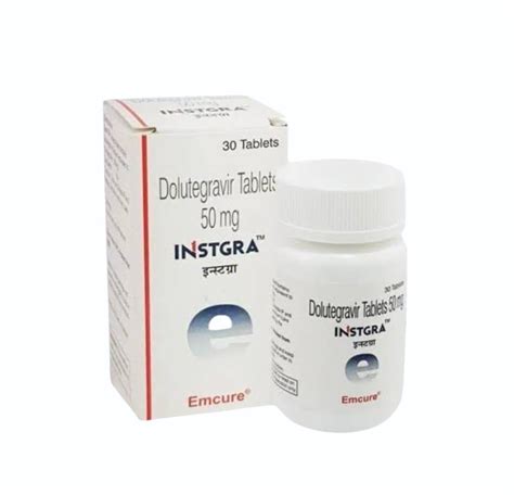 Instgra Dolutegravir Mg Tablets Emcure Prescription At Rs