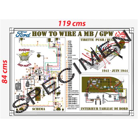 Schema Cablage Ford Willys M Canique V Hicules L Gers Juin