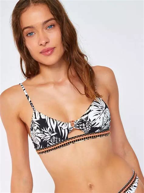 Banana Moon Melio Palmbreez Bikini Μπουστάκι Floral Μαύρο Skroutz gr