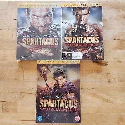 Spartacus Complete Season Dvd Tv Series Region Andy