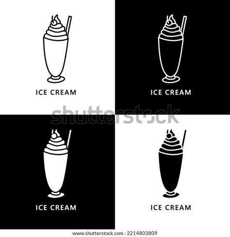 Ice Cream Cup Logo Food Drink Stock Vector (Royalty Free) 2214803809 ...