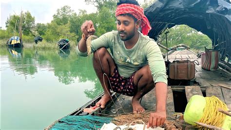 সুন্দরবন নদীতে বড়শি দিয়ে এই প্রথমবার প্রচুর পরিমাণে টেপা মাছ পেলাম Youtube