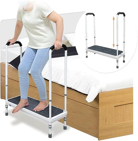 Step Stool With Handle For Elderly Medical Step Stools Seniors Handicap