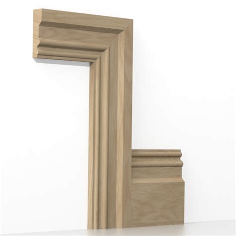 Solid Oak Henley Architrave Lengths From Loveskirting Co Uk