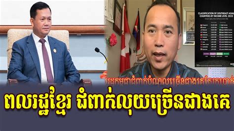 Yat Phearum Response To PM Hun Manet YouTube