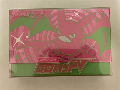 新品・未開封シュリンク付 ポケモンカード Shiny Box クロバットv メルカリ