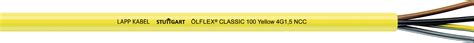 LAPP ÖLFLEX CLASSIC 100 YELLOW Control lead 3 G 2 50 mm² Yellow 10401