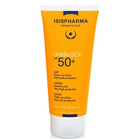 ISISPHARMA Uveblock Spf 50 Lait Peaux Sensibles MSK Pharma