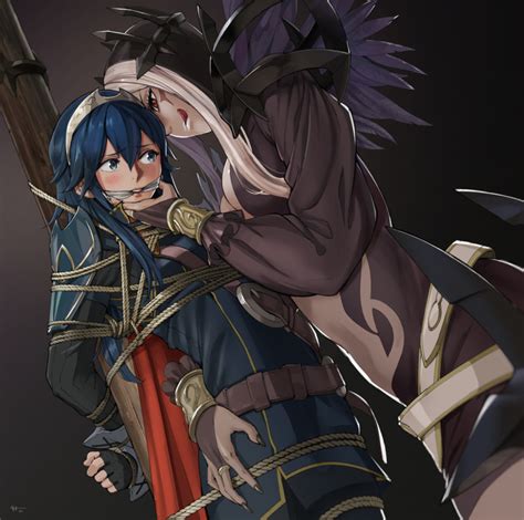 Rule 34 2girls P Aversa Fire Emblem Blue Eyes Blue Hair Blush