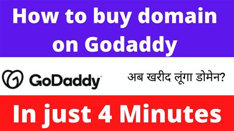 How To Buy Domain On Godaddy How To Purchase Godaddy Domain Youtube